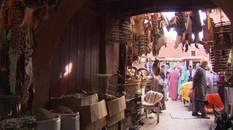 Oriental bazar (souk) Stock Footage 58009185