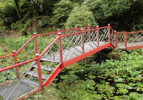 Oriental Bridge. Stock Photos