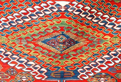 Oriental Carpet Pattern Stock Photos