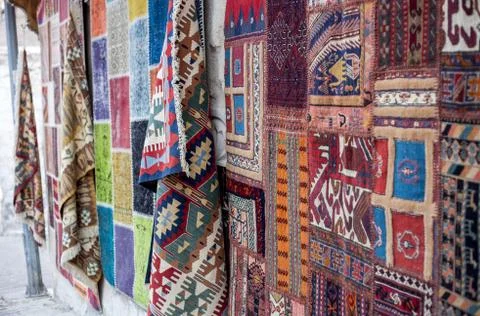 Oriental carpet Stock Photos
