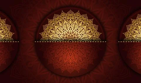 Oriental clean abstract creative modern style cool color background design Stock Illustration