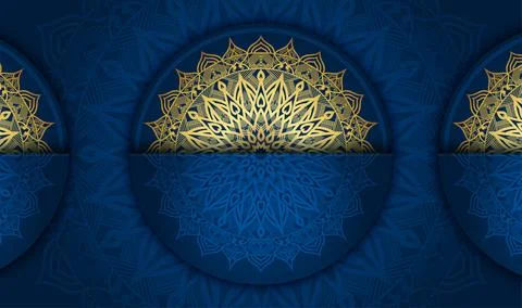 Oriental clean abstract creative modern stylish cool color arabic background Stockillustratie