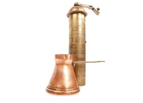 Oriental coffee maker Stock Photos