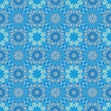 Oriental colorful pattern of mandalas. Vector rich ornament with floral elements イラスト素材