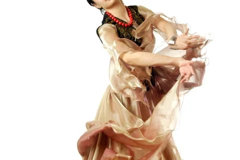 Oriental dancer Stock Photos