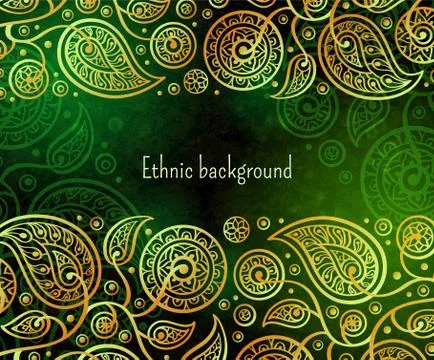 Oriental decorative pattern. Stock-Illustration
