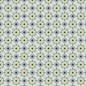 Oriental designed seamless pattern Illustrazione stock