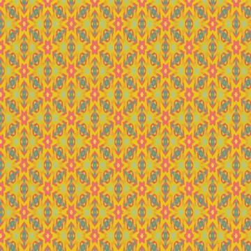 Oriental designed seamless pattern Illustrazione stock