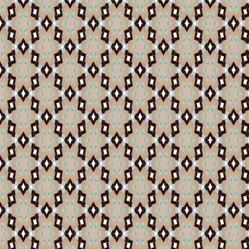 Oriental designed seamless pattern Illustrazione stock