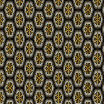 Oriental designed seamless pattern Illustrazione stock