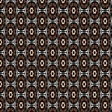 Oriental designed seamless pattern Illustrazione stock