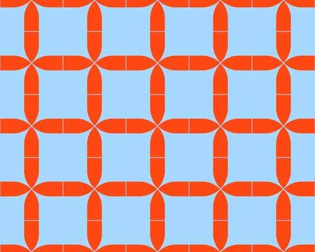 Oriental ethnic seamless repeatable pattern traditional geometric lines stripes Illustrazione stock