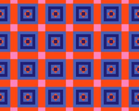 Oriental ethnic seamless repeatable pattern traditional geometric lines stripes イラスト素材