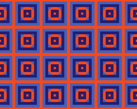 Oriental ethnic seamless repeatable pattern traditional geometric lines stripes Stockillustratie