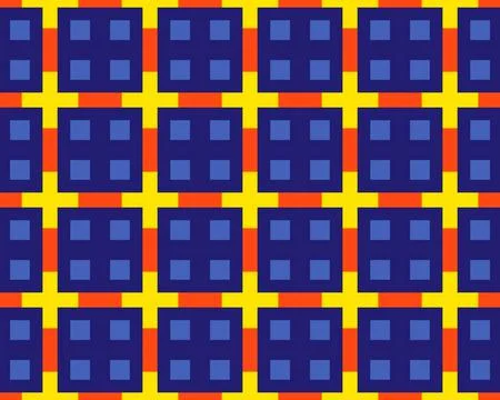 Oriental ethnic seamless repeatable pattern traditional geometric lines stripes Stock Illustration