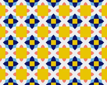 Oriental ethnic seamless repeatable pattern traditional geometric lines stripes 스톡 일러스트