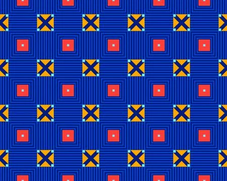 Oriental ethnic seamless repeatable pattern traditional geometric lines stripes 스톡 일러스트