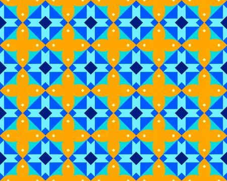 Oriental ethnic seamless repeatable pattern traditional geometric lines stripes 스톡 일러스트