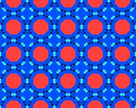 Oriental ethnic seamless repeatable pattern traditional geometric lines stripes 스톡 일러스트