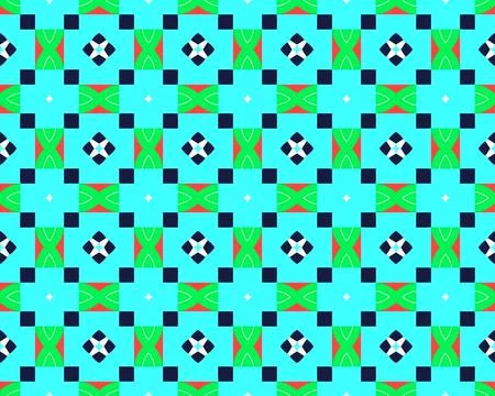 Oriental ethnic seamless repeatable pattern traditional geometric lines stripes 스톡 일러스트