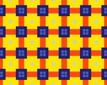 Oriental ethnic seamless repeatable pattern traditional geometric lines stripes イラスト素材
