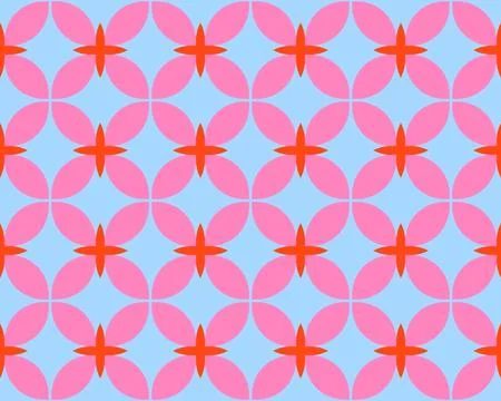 Oriental ethnic seamless repeatable pattern traditional geometric lines stripes Stock Illustration