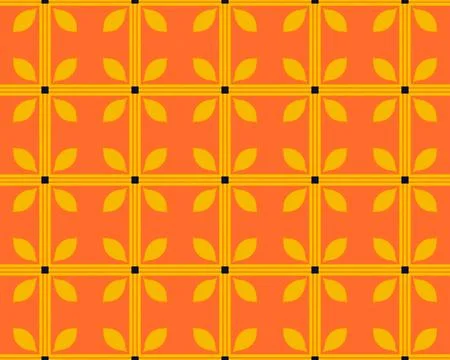 Oriental ethnic seamless repeatable pattern traditional geometric lines stripes Illustrazione stock