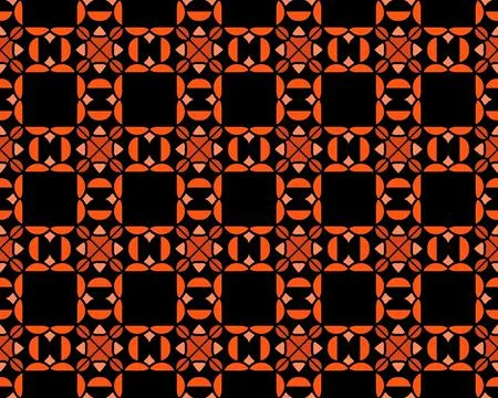 Oriental ethnic seamless repeatable pattern traditional geometric lines stripes 스톡 일러스트