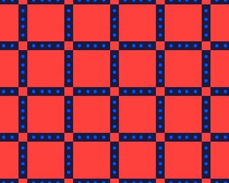 Oriental ethnic seamless repeatable pattern traditional geometric lines stripes Stock Illustration