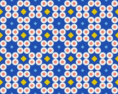 Oriental ethnic seamless repeatable pattern traditional geometric lines stripes 스톡 일러스트