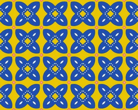 Oriental ethnic seamless repeatable pattern traditional geometric lines stripes イラスト素材