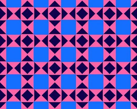 Oriental ethnic seamless repeatable pattern traditional geometric lines stripes 스톡 일러스트