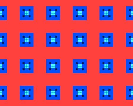 Oriental ethnic seamless repeatable pattern traditional geometric lines stripes 스톡 일러스트