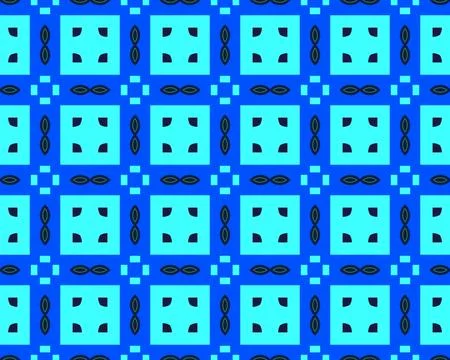 Oriental ethnic seamless repeatable pattern traditional geometric lines stripes Illustrazione stock