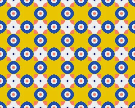 Oriental ethnic seamless repeatable pattern traditional geometric lines stripes 스톡 일러스트