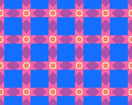 Oriental ethnic seamless repeatable pattern traditional geometric lines stripes Illustrazione stock