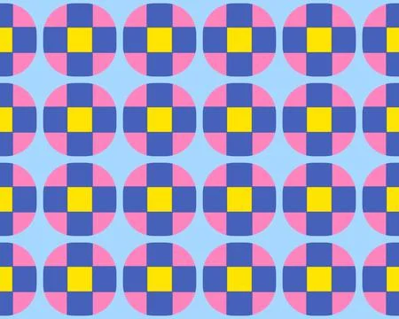 Oriental ethnic seamless repeatable pattern traditional geometric lines stripes Stock Photos
