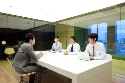 Oriental figures Well dressed. The bust. Digital United Women Workplace Radio Stock Photos