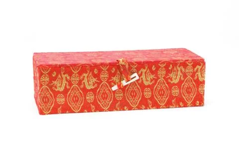 Oriental gift box Stock Photos