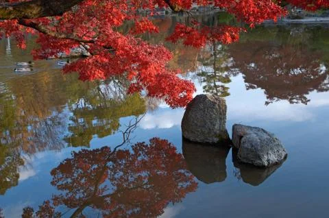 Oriental landscape Stock Photos