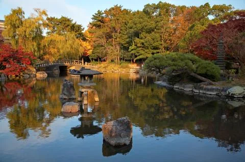 Oriental landscape Stock Photos