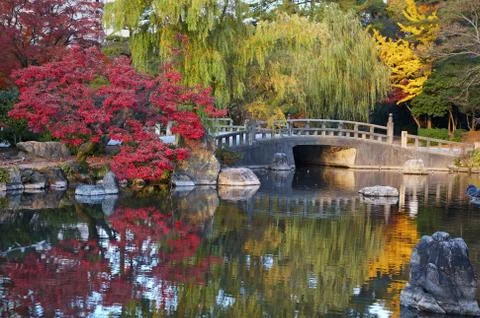Oriental landscape Stock Photos