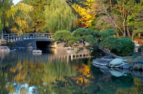 Oriental landscape Stock Photos