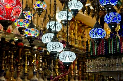 Oriental Lanterns Stock-Fotos