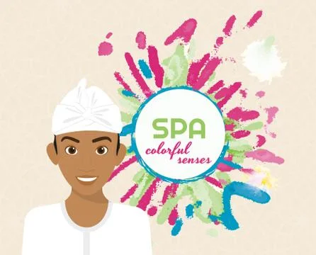 Oriental man Stock Illustration