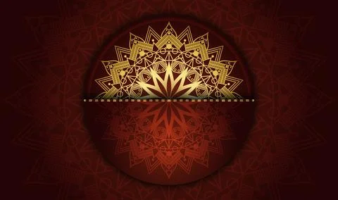 Oriental modern abstract creative modern style cool color background design Stock Illustration
