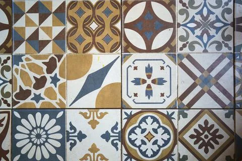 Oriental Moroccan tile seamless pattern Stock Photos