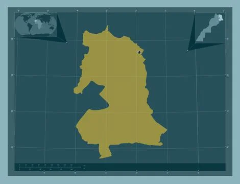 Oriental, Morocco. Solid color shape 스톡 일러스트