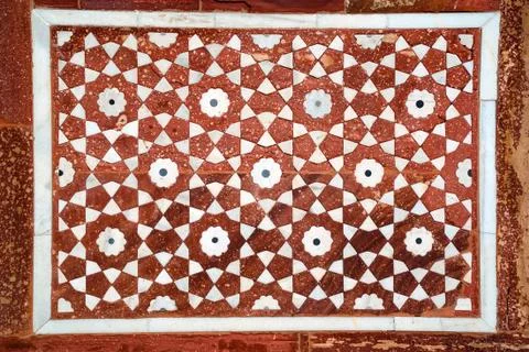 Oriental mosaic background Foto stock