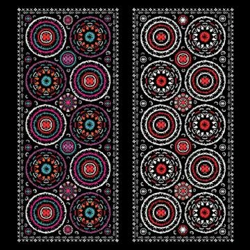 Oriental ornaments Stock Illustration